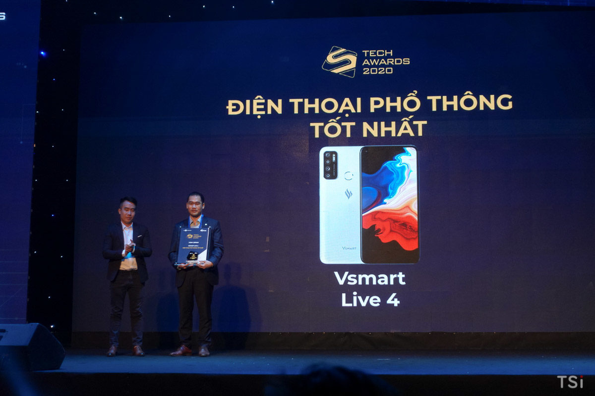 Điện thoại VSmart đoạt nhiều giải thưởng tại Số Hóa Tech Awards 2020