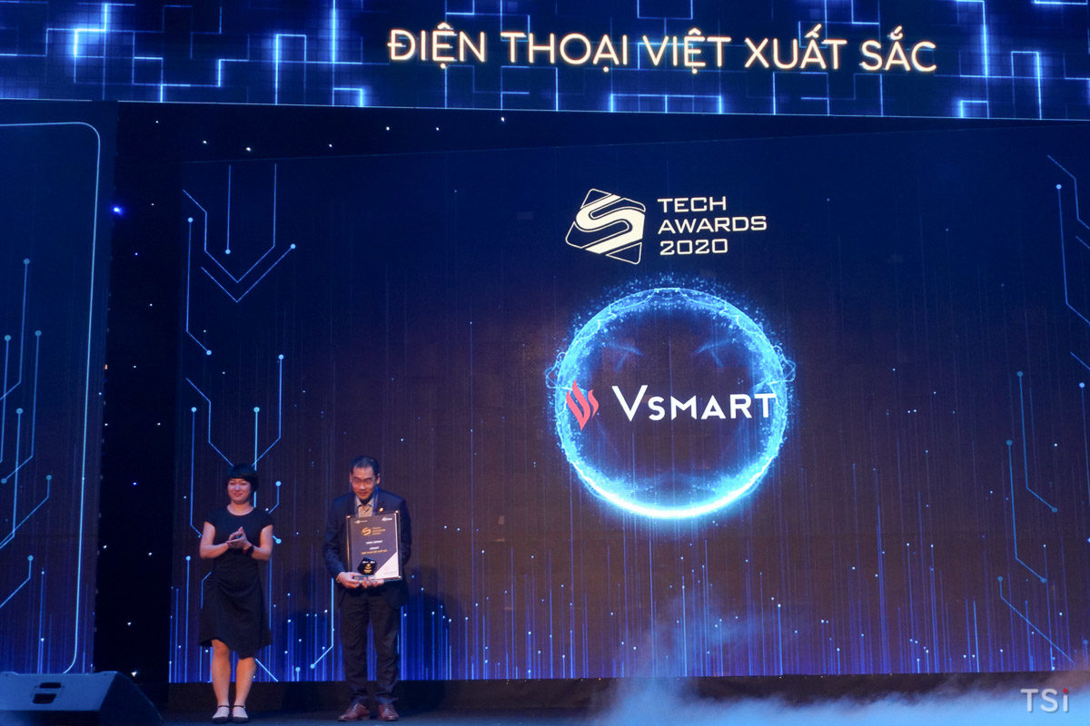 Điện thoại VSmart đoạt nhiều giải thưởng tại Số Hóa Tech Awards 2020