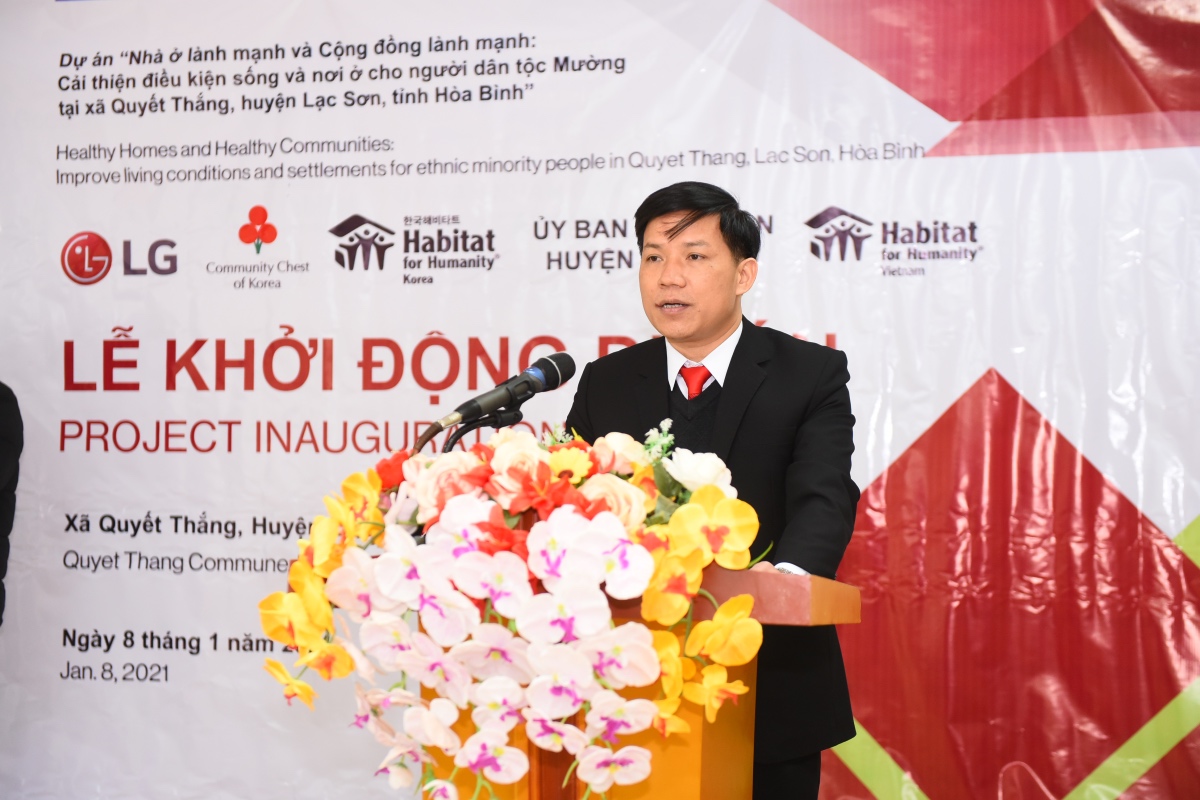 LG cùng Habitat for Humanity hỗ trợ các hộ gia đình dân tộc Mường