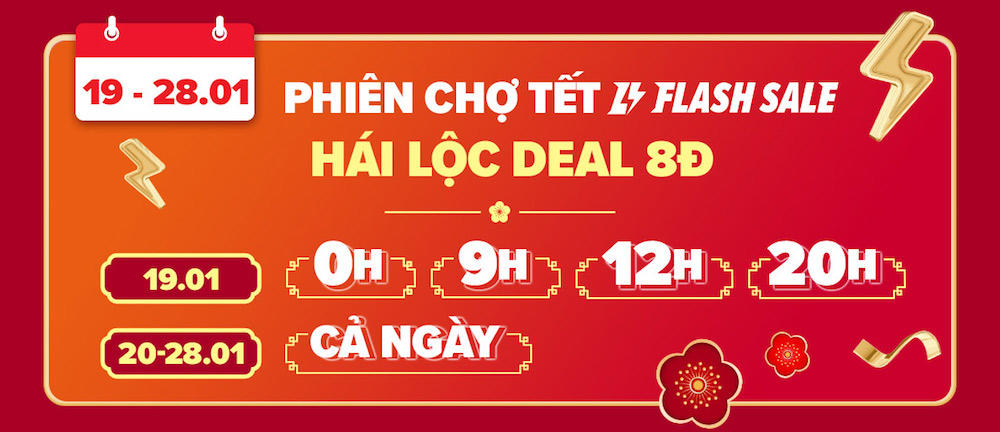 Lazada tung hàng triệu ưu đãi cho mùa mua sắm Tết