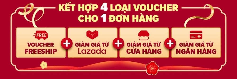 Lazada tung hàng triệu ưu đãi cho mùa mua sắm Tết