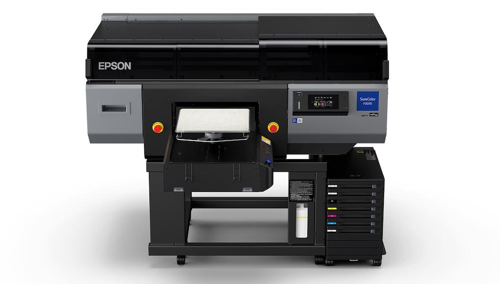 Ra mắt Epson SureColor SC-F3030 máy in phun trực tiếp lên áo cấp độ công nghiệp