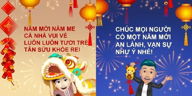 1001 cách chúc Tết ấn tượng thời đại số