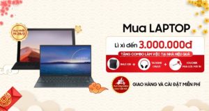 FPT Shop giảm 3 triệu, tặng combo làm việc tại nhà khi mua laptop