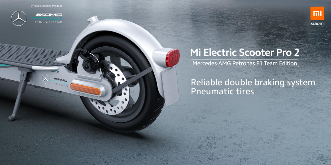 Mi Electric Scooter Pro 2 Mercedes-AMG Petronas F1 Team Edition