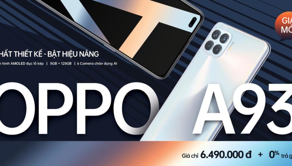 OPPO A93 công bố giá mới tri ân khách hàng nhân dịp Tết Tân Sửu