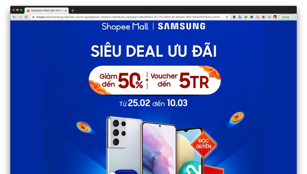 Samsung bán hơn 10.000 máy Galaxy M02 trên Shopee ngày đầu tiên