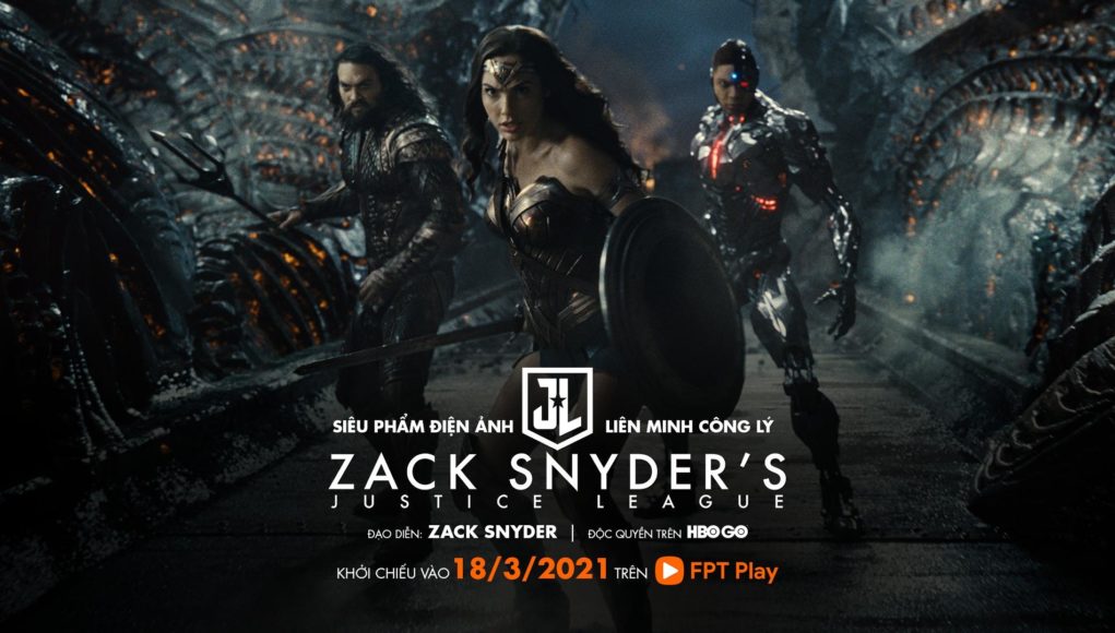 HBO Go trên FPT Play độc quyền công chiếu Justice League của Zack Snyder