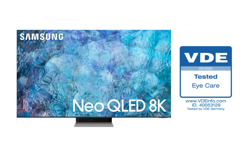 TV Samsung Neo QLED 2021 đạt chứng nhận 'bảo vệ mắt' từ VDE