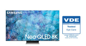 TV Samsung Neo QLED 2021 đạt chứng nhận 'bảo vệ mắt' từ VDE