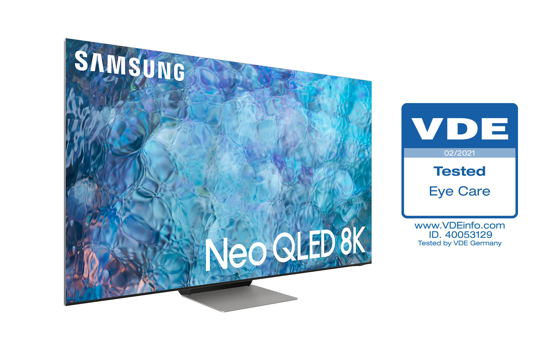 TV Samsung Neo QLED 2021 đạt chứng nhận 'bảo vệ mắt' từ VDE