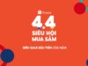 Shopee khởi động chương trình 4.4 Siêu Hội Mua Sắm 