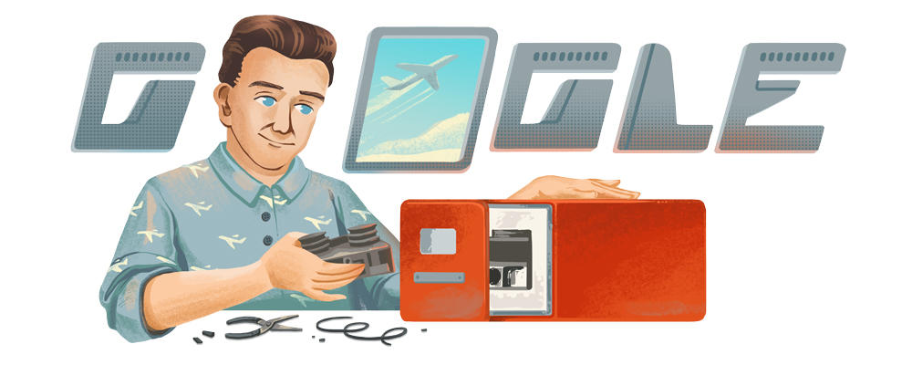 Google Doodle tôn vinh David Warren với phát minh hộp đen cho máy bay