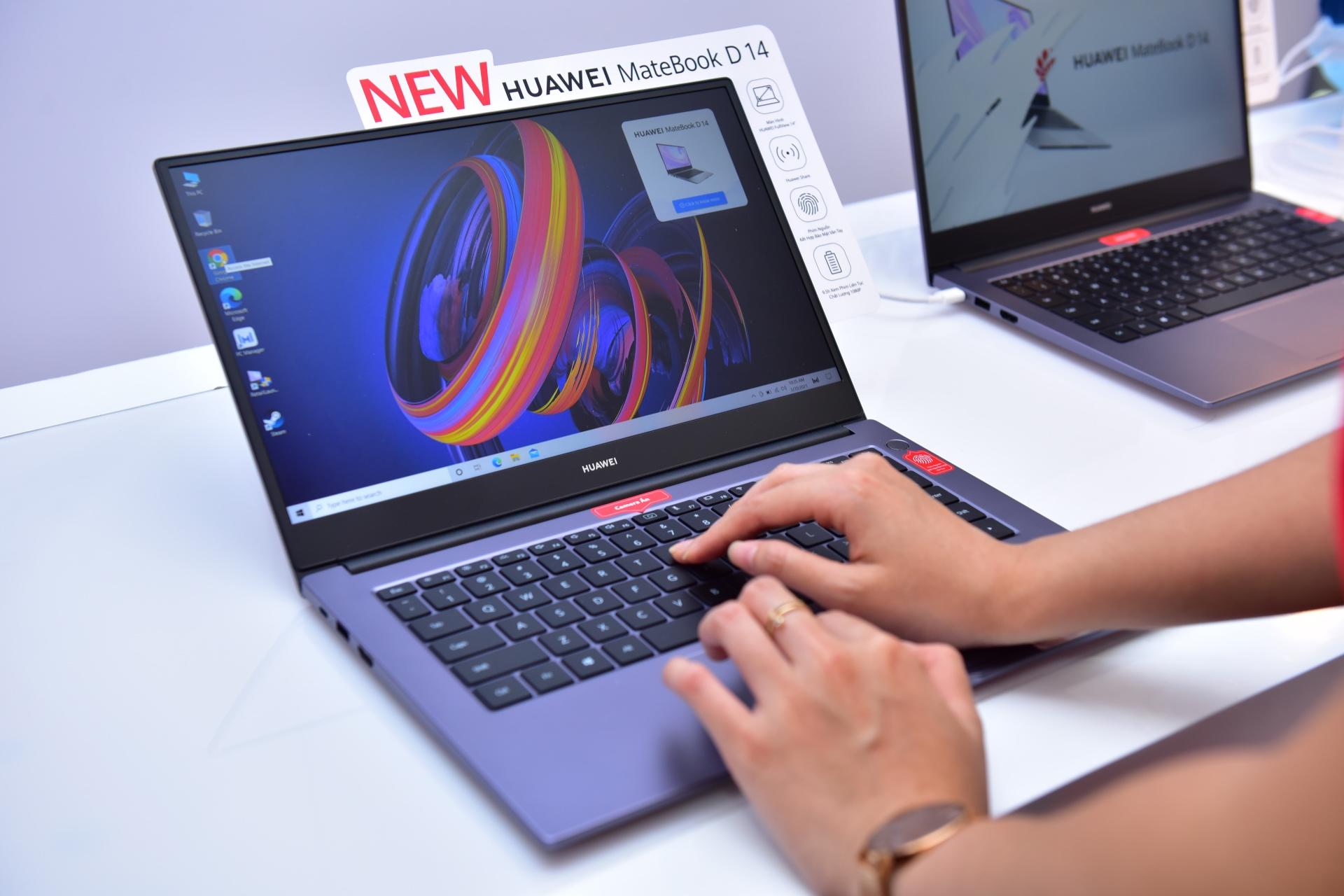 Huawei Matebook D 14 dùng AMD Radeon RX Vega 10 lên kệ hôm nay, giá 17.990.000 đồng