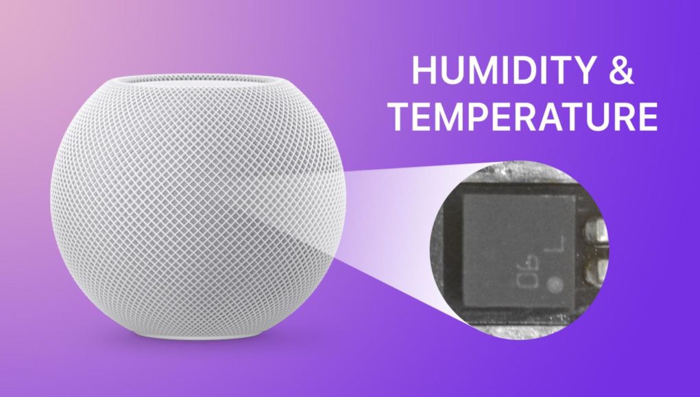 Loa HomePod mini của Apple bí mật tích hợp cảm biến nhiệt độ và độ ẩm