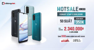 Di Động Việt mở bán Vsmart Star 5 giá 2,34 triệu đồng