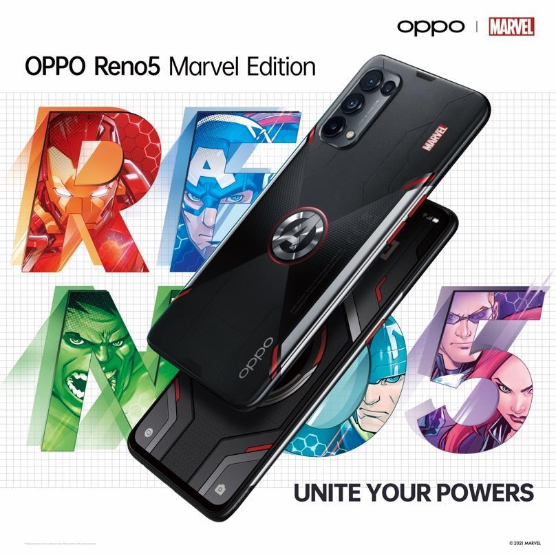 OPPO Reno5 Marvel Edition bán số lượng hạn chế tại Việt Nam