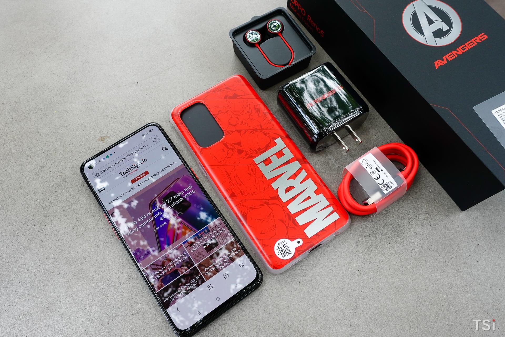 Trên tay OPPO Reno5 Marvel Edition, 'fan' MCU sẽ không thể bỏ qua