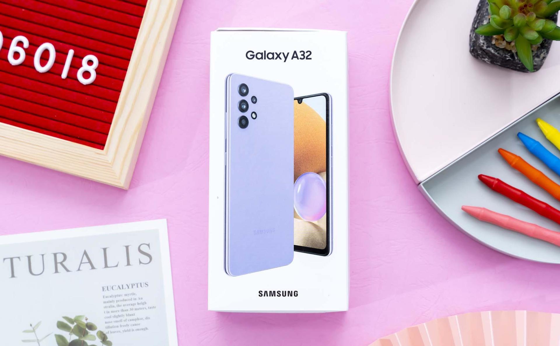 Di Động Việt mở bán Samsung Galaxy A32 giá từ 5,9 triệu