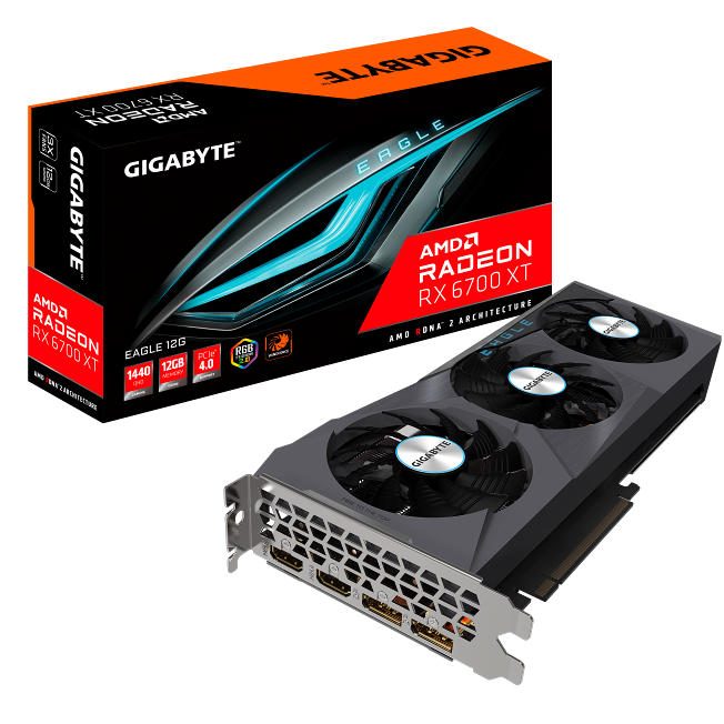 Gigabyte ra mắt dòng card Radeon RX 6700 XT