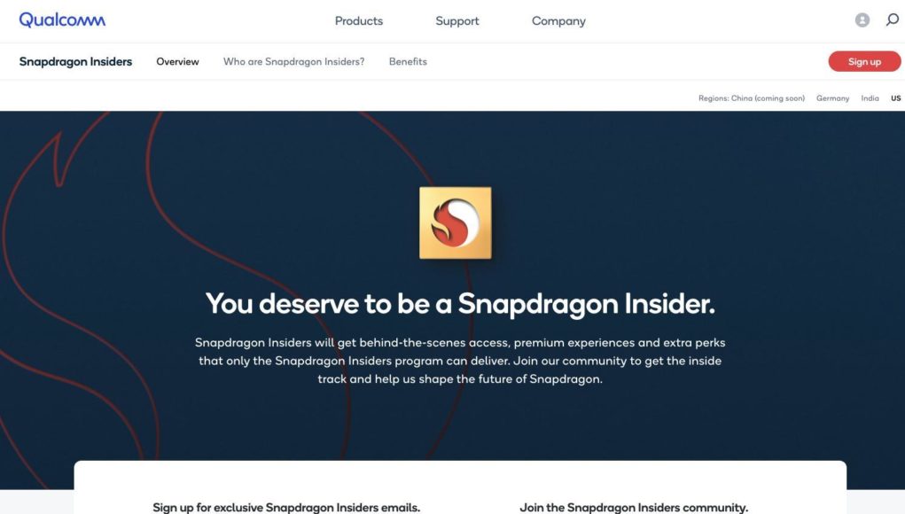 Qualcomm chính thức giới thiệu chương trình Snapdragon Insiders