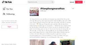 TikTok cùng báo Tiền Phong khởi động thử thách #TienPhongmarathon