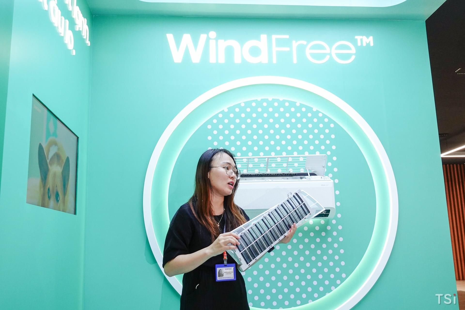 Samsung ra mắt dòng máy điều hòa WindFree thế hệ mới tích hợp AI