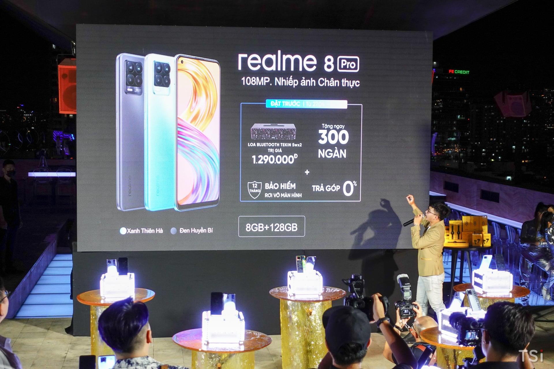 Realme 8 series ra mắt, công bố giá vào ngày 27.4