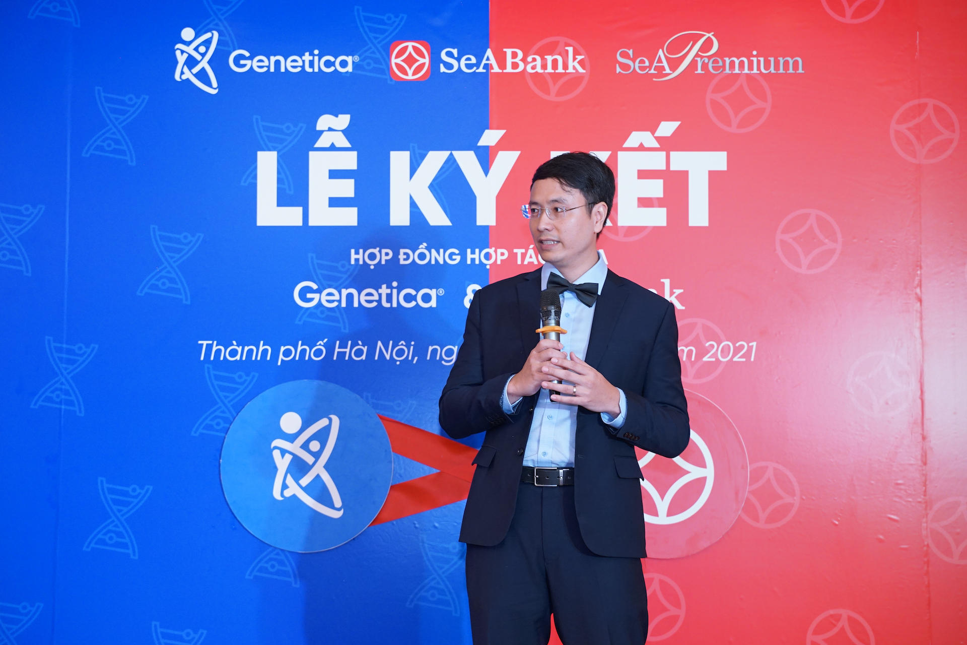 Anh thử nghiệm xét nghiệm DNA chẩn đoán nguy cơ bệnh tim