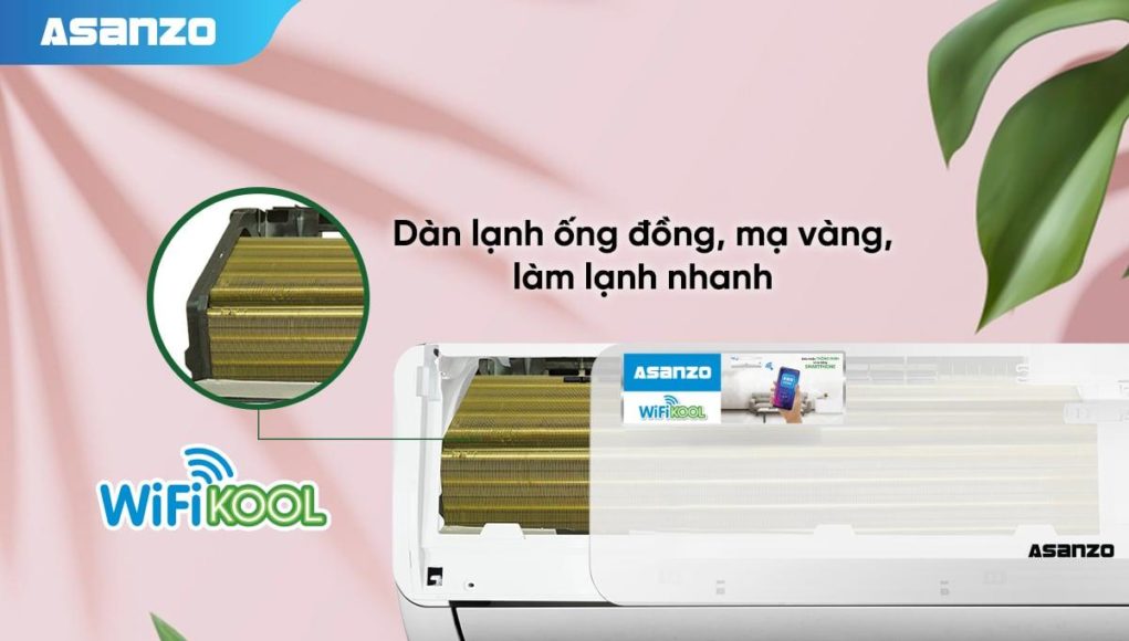 Asanzo ra mắt điều hòa WifiKool dùng nền tảng smarthome ASG Home