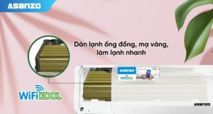 Asanzo ra mắt điều hòa WifiKool dùng nền tảng smarthome ASG Home