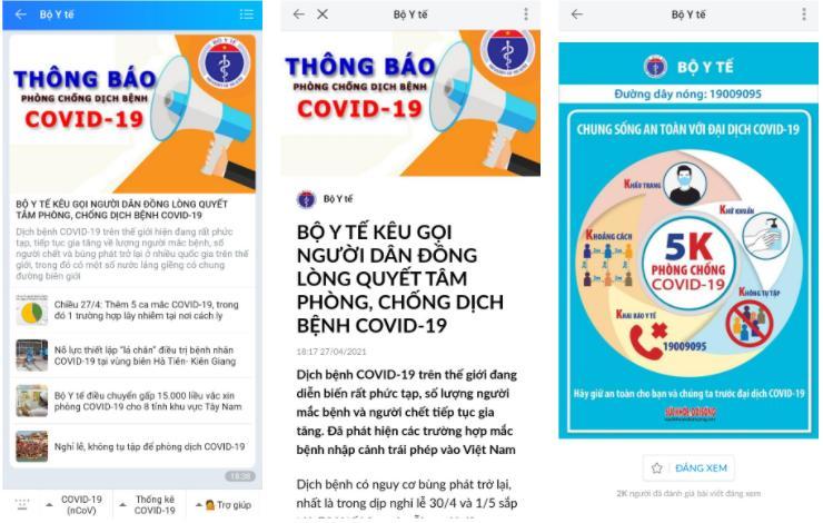 Bộ Y tế và nhiều địa phương khuyến cáo phòng, chống dịch Covid-19 trong dịp lễ