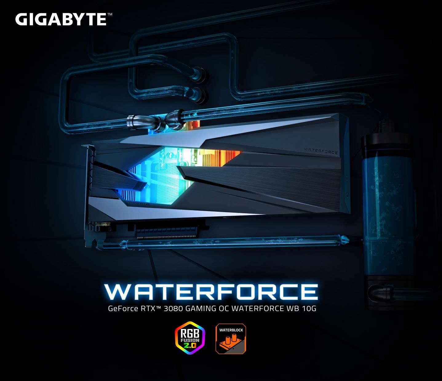 Ra mắt GeForce RTX 3080 GAMING OC WATERFORCE WB 10G