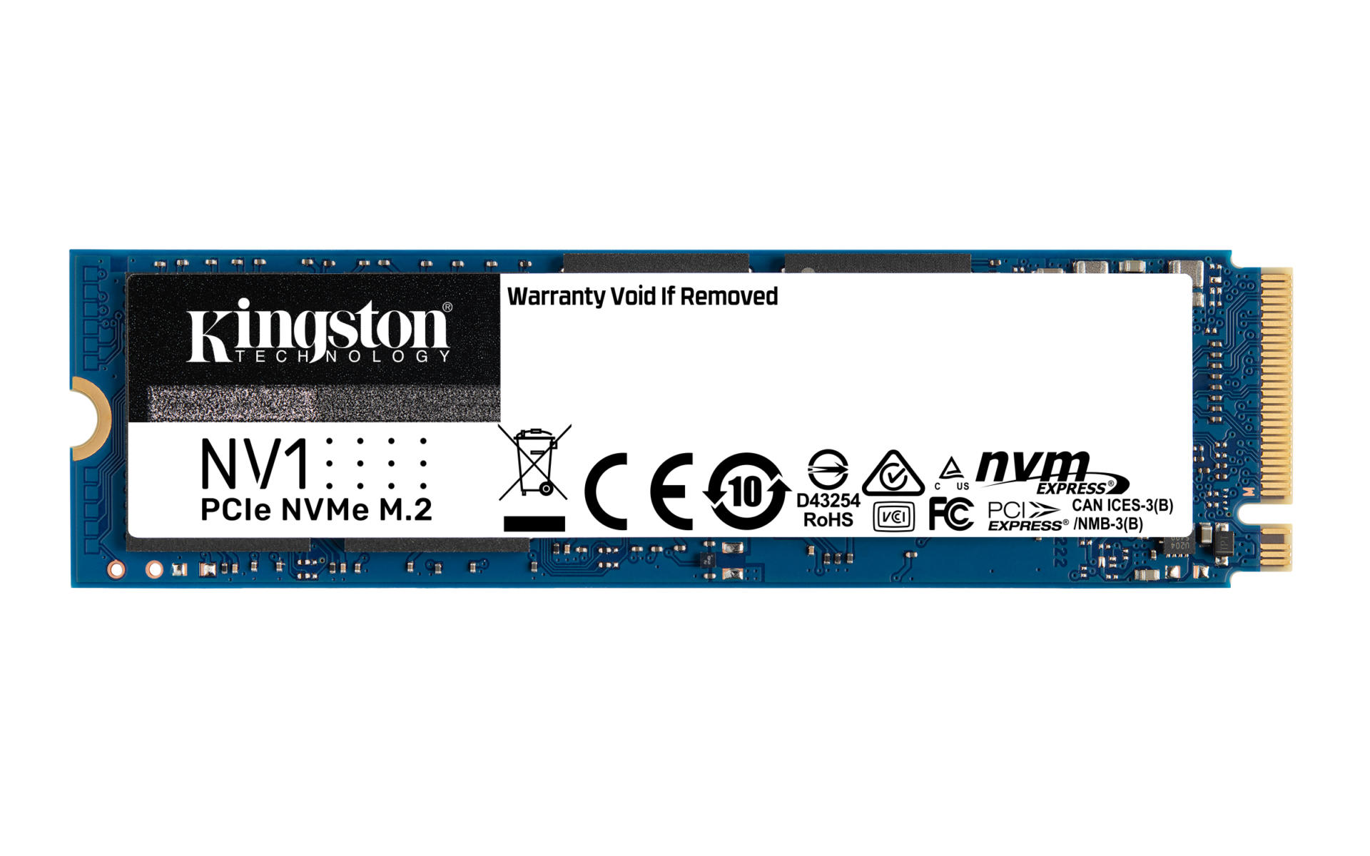 Kingston ra mắt ổ cứng SSD NV1 NVMe PCIe Gen 3.0 x 4