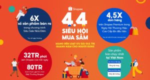 Shopee: lượng hàng bán trong 2 giờ Siêu Sale Nửa Đêm tăng gấp 6 lần so với ngày thường