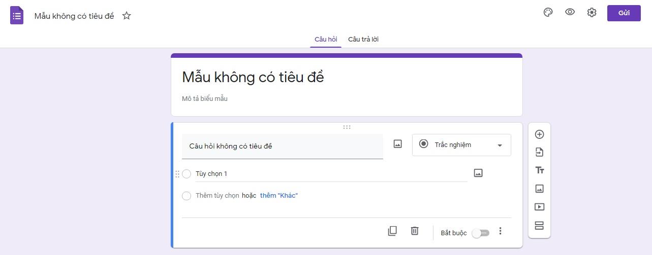 Tạo biểu mẫu Google Forms đẹp mắt chỉ với 7 bước đơn giản