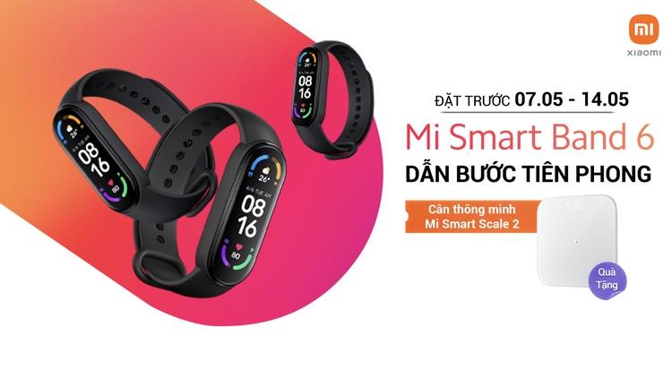 Xiaomi chính thức ra mắt Mi Smart Band 6, giá 1,29 triệu đồng