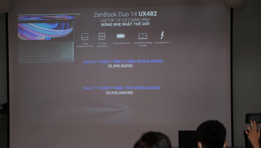 ASUS Zenbook Duo 14 (UX482) ra mắt