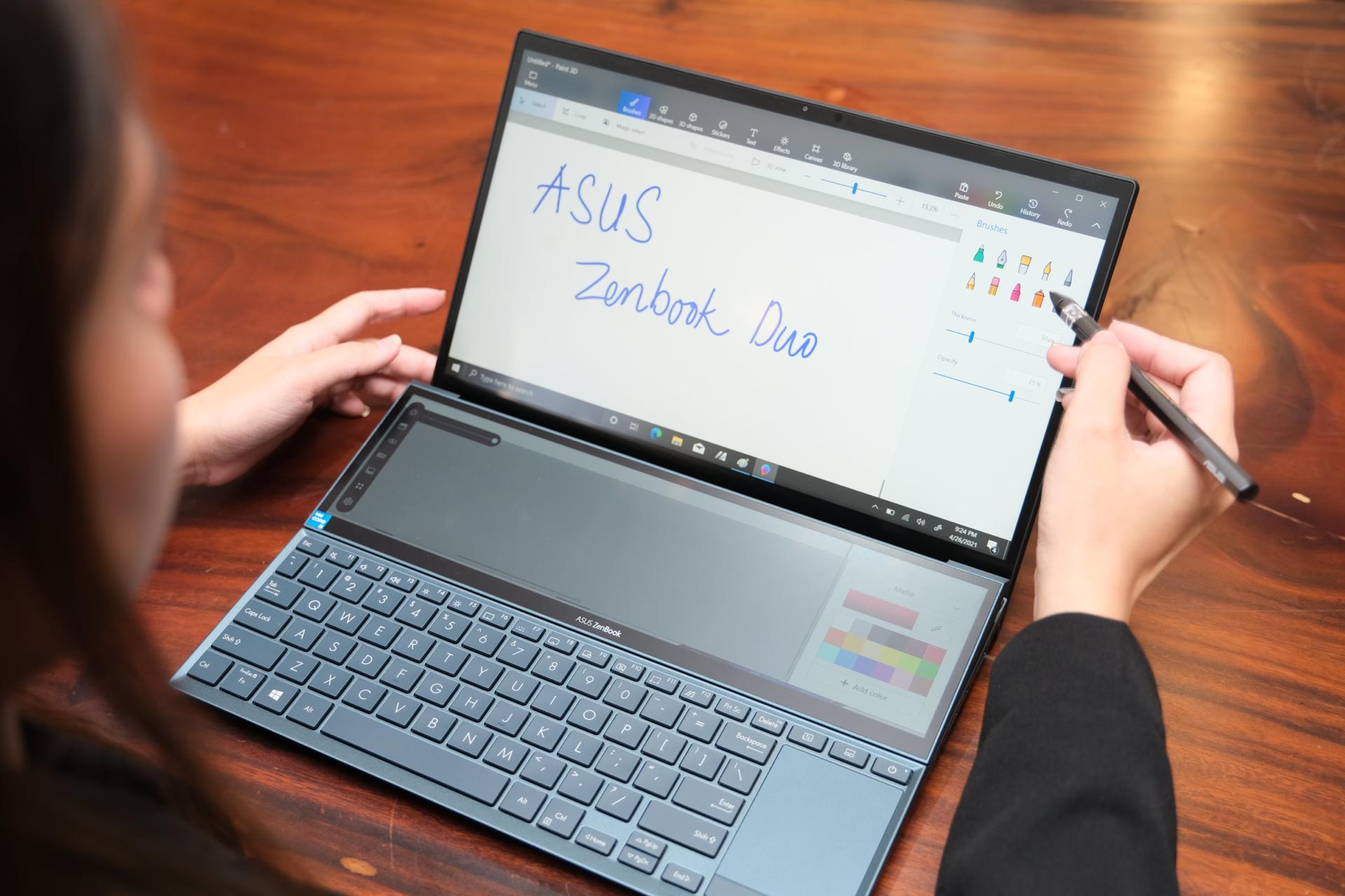 ASUS Zenbook Duo 14 (UX482) ra mắt