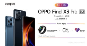 Flagship OPPO Find X3 Pro 5G mở bán ngày 30.5, giá 27 triệu đồng