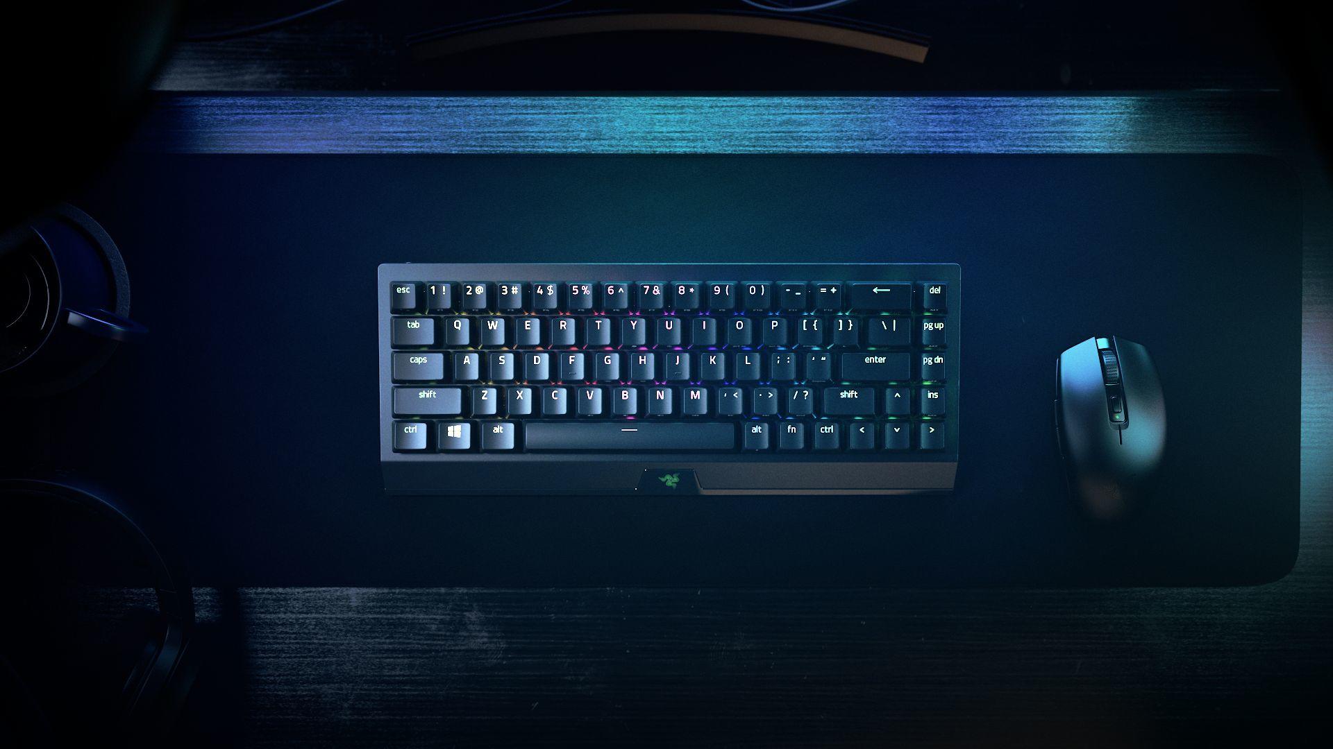 Razer ra mắt bàn phím 'góa phụ đen' BlackWidow V3 Mini HyperSpeed