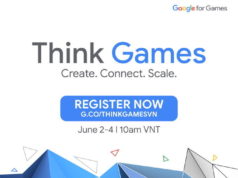 Google Think Games Vietnam 2021 diễn ra từ 2-4.6