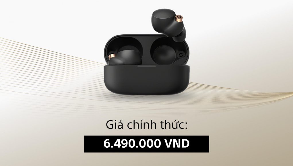 Sony WF-1000XM4 chính thức bán ra giá 6,5 triệu