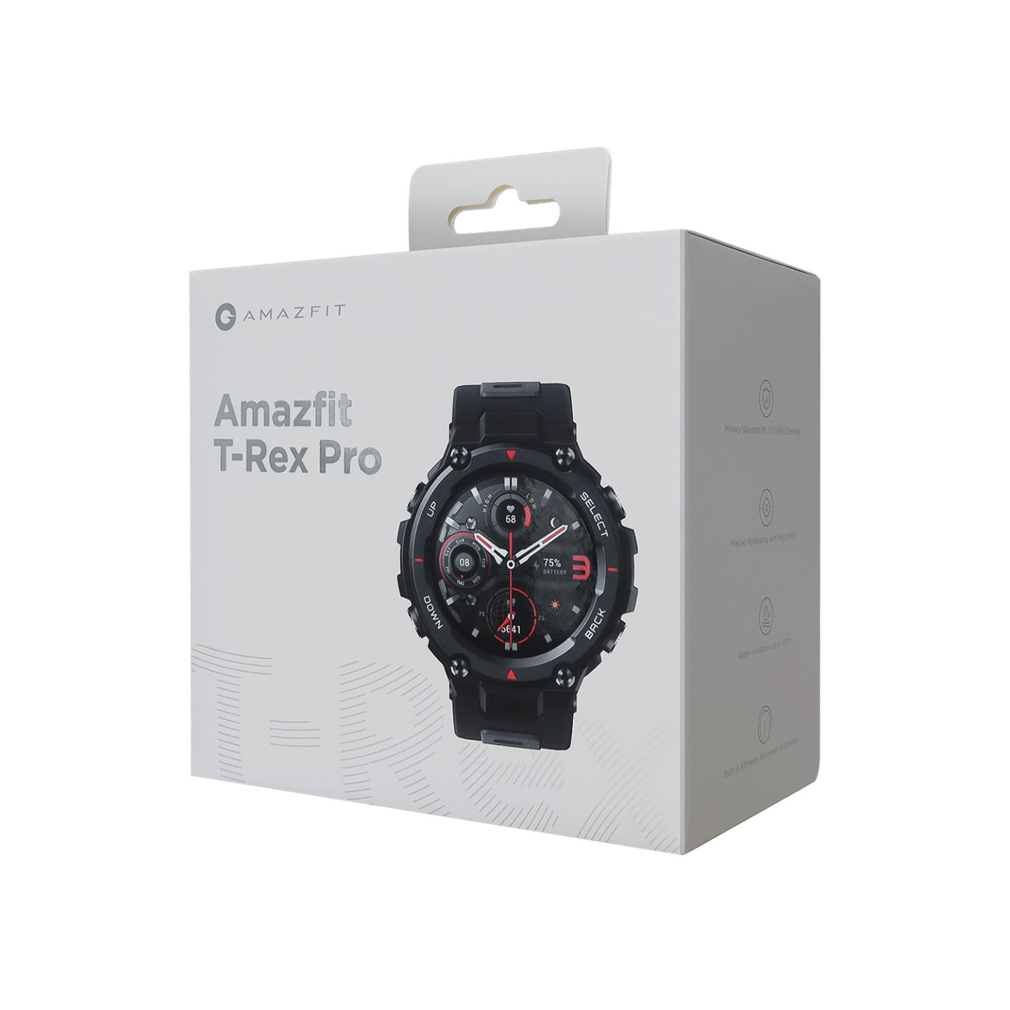 Đồng hồ thông minh Amazfit T-Rex Pro bền bỉ chuẩn quân đội, pin 18 ngày