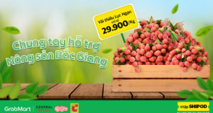 Big C và Grab Việt Nam chung tay hỗ trợ nông sản Bắc Giang