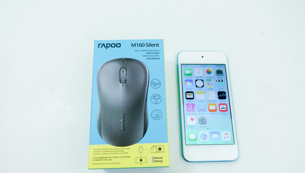 Rapoo M160 Silent: chuột không dây giá rẻ có 2 kết nối