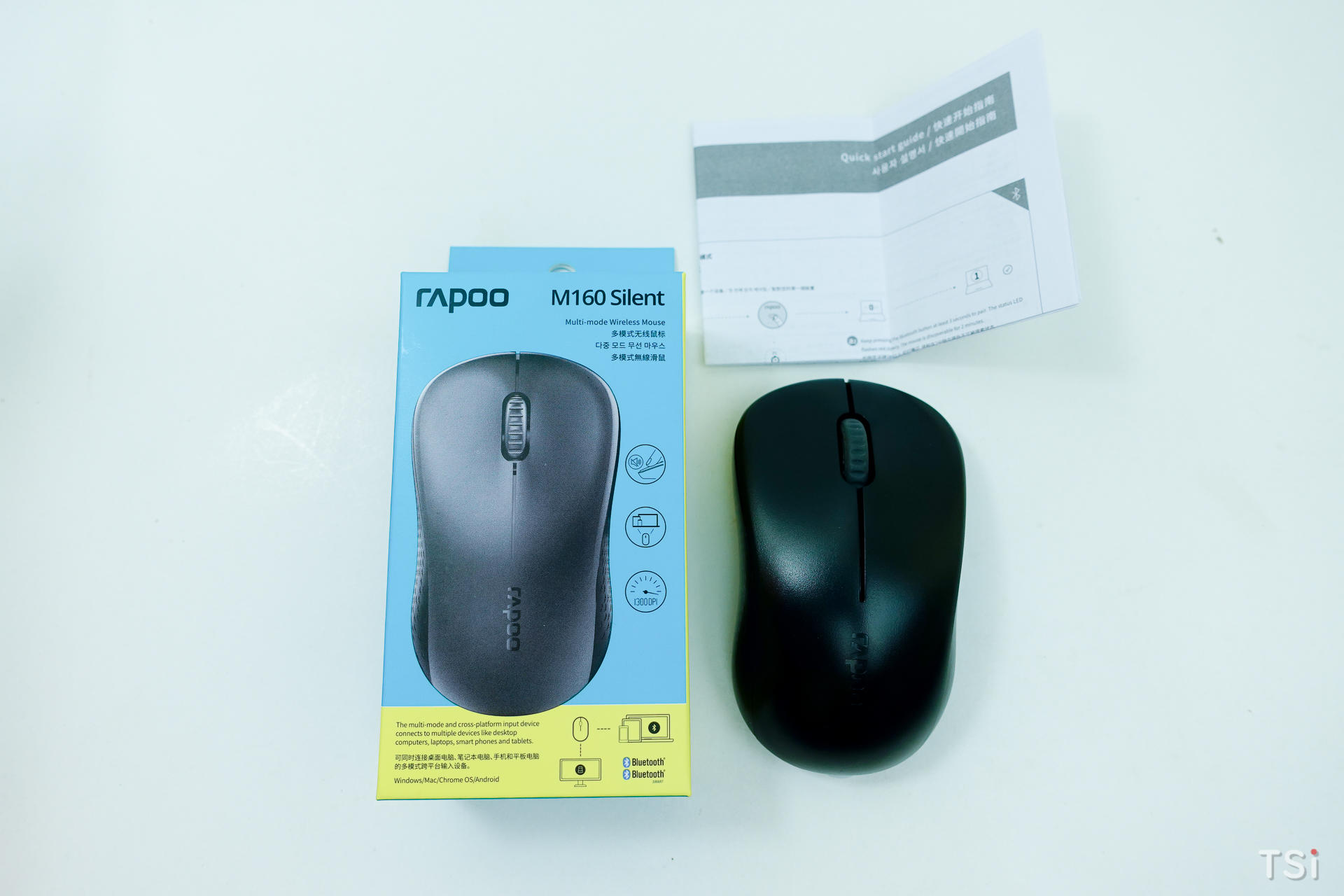 Rapoo M160 Silent: chuột không dây giá rẻ có 2 kết nối