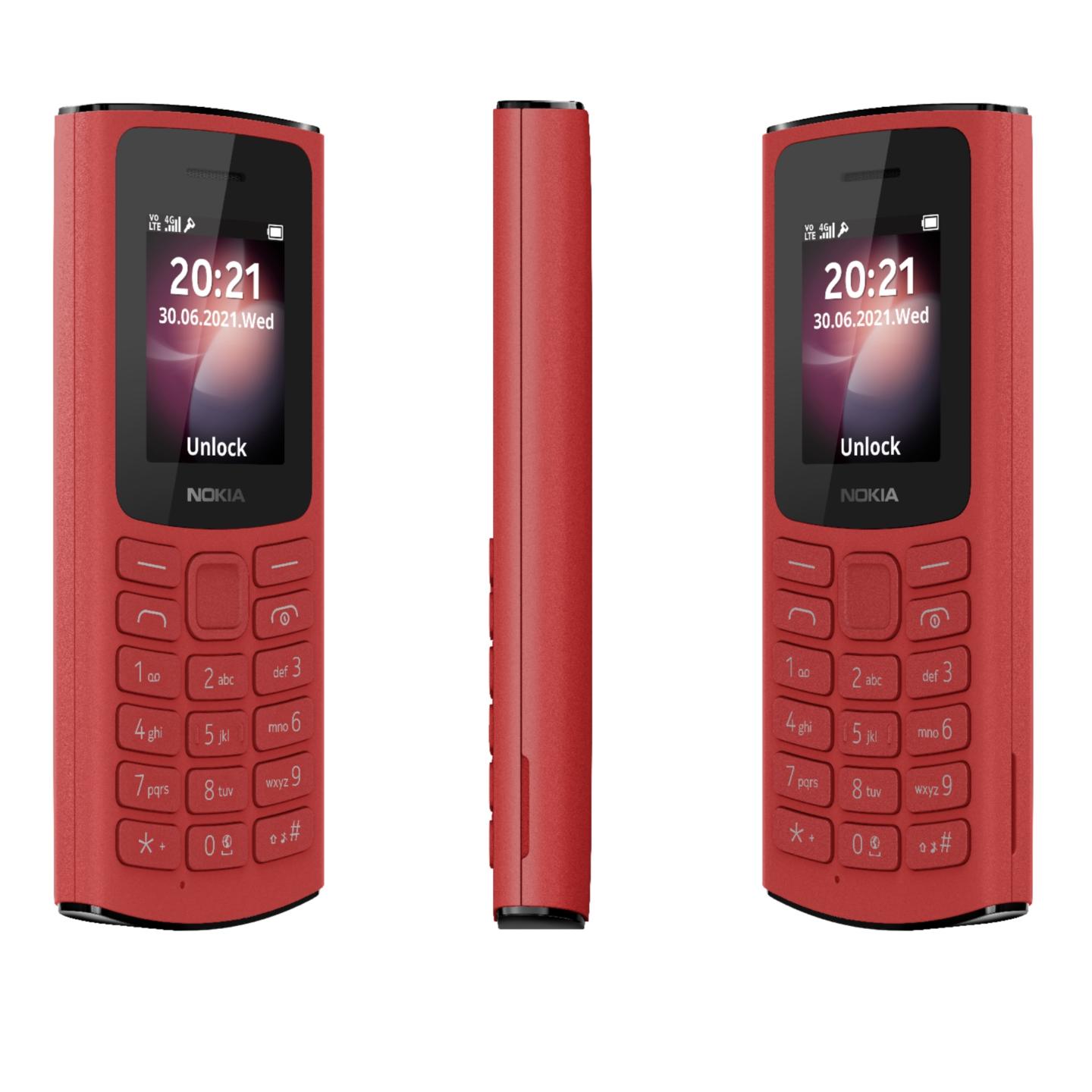 Nokia 110 4G, Nokia 105 4G - Điện thoại phổ thông 4G thế hệ mới tiêu chuẩn châu Âu được sản xuất tại Việt Nam