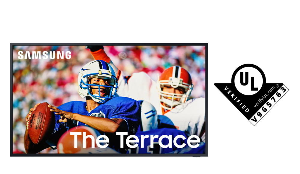 TV Samsung The Terrace đạt chứng nhận Hiệu suất Hiển thị Ngoài trời