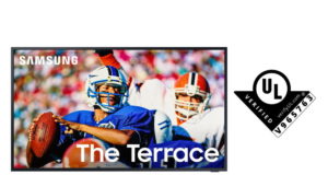 TV Samsung The Terrace đạt chứng nhận Hiệu suất Hiển thị Ngoài trời